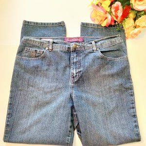 Gloria Vanderbilt Amanda Womens Jeans SZ 12P